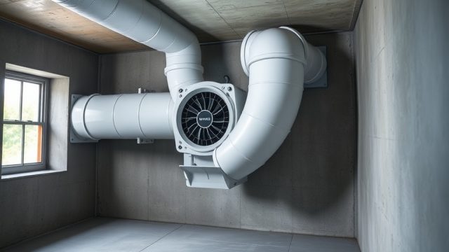 Optimal Venting and Piping Options for Fantech RN1 Fan