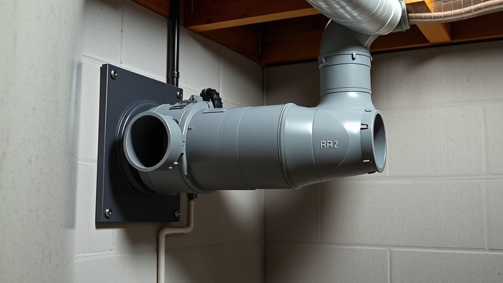 Optimal Piping Setup for RadonAway RP145 Fan