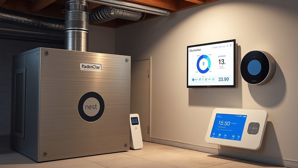 RadonClear Whole-Home System Smart Home Integration with Google Assistant