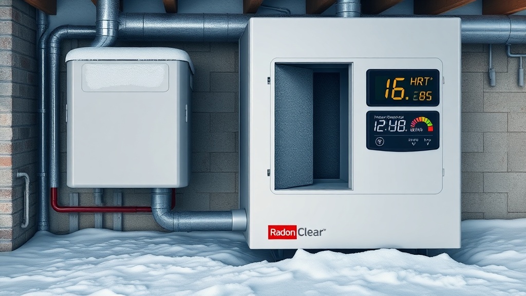 RadonClear Whole-Home System Heat Recovery Ventilator Winter Efficiency Tips