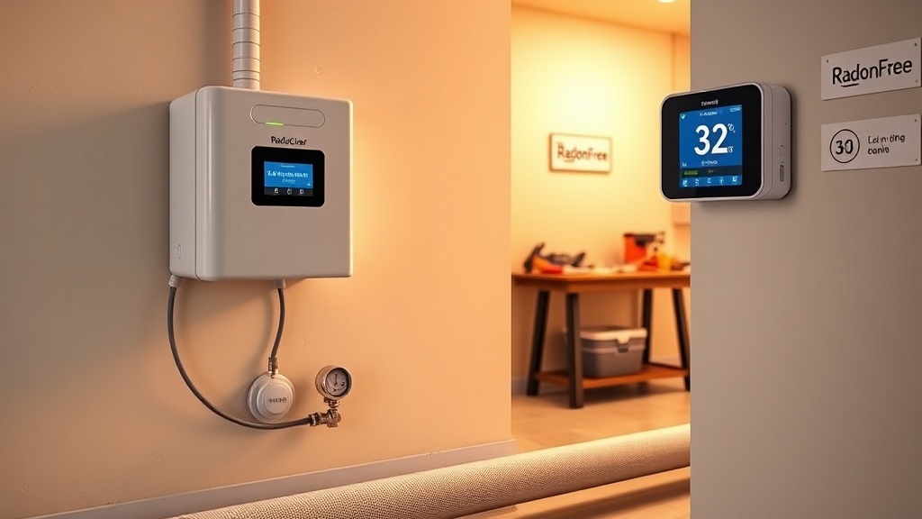 RadonClear Whole-Home System Smart Thermostat Integration for Energy Savings