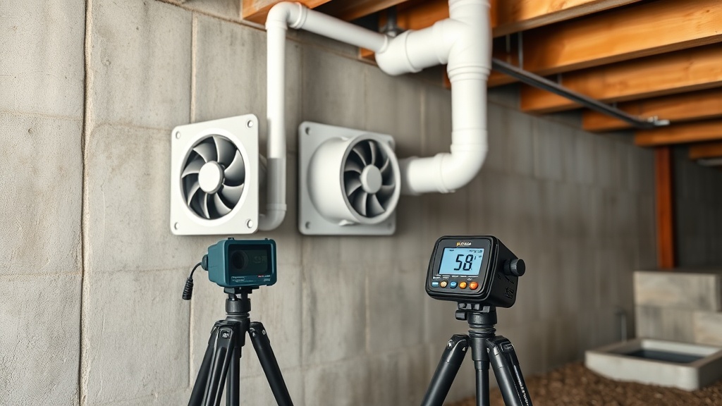RadonClear Whole-Home System vs Fantech RN1: Noise Level Comparison