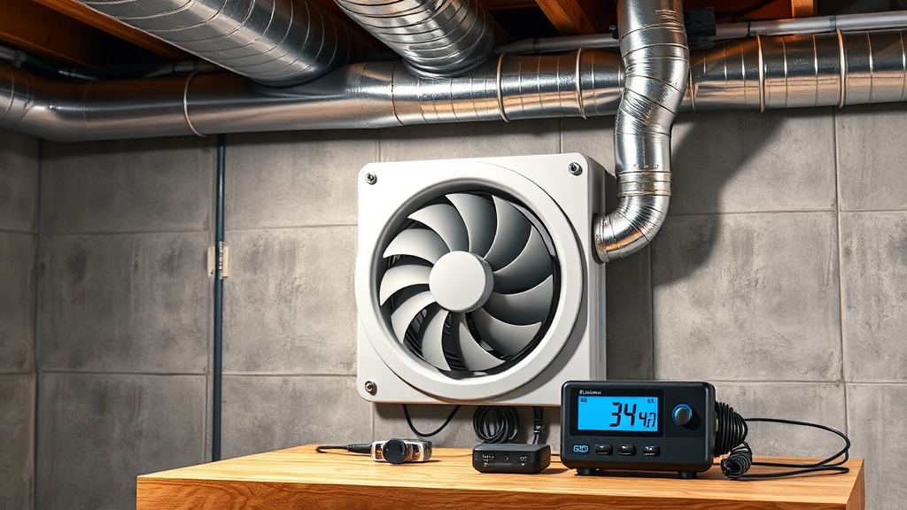 RadonClear Whole-Home System vs Fantech RN1: Noise Level Comparison